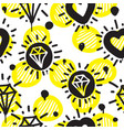 seamless pattern graffiti vector image