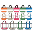 fashion handbag design vector image vector image