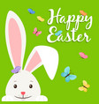 happy easter elements for banner vector image vector image