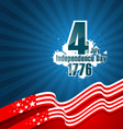 independence day background vector image