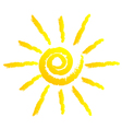 sun vector image vector image