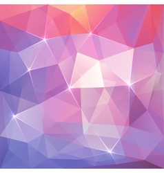 Abstract triangles ice background Royalty Free Vector Image