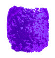 purple watercolor stain vector image vector image