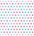 background with colorful dots seamless vector image vector image