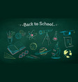 set science objects vector image