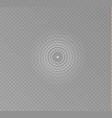 sonar waves isolated vector image
