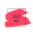 sale banner design special offer background vector image