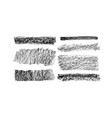 soft charcoal bold smears wide brush strokes vector image