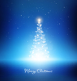 christmas night background vector image