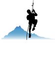 Climbers Royalty Free Vector Image - VectorStock