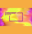 gradient fluid background digital concept vector image vector image