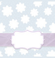 this is a christmas and new year frame vector image vector image