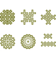 celtic pattern vector image