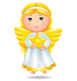 Angel with star Royalty Free Vector Image - VectorStock