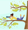 flat of paparazzi taking photo vector image