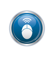 computer mouse icon vector image