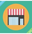 storefront icon vector image