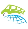 bus travel vector image