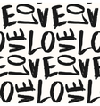 love seamless pattern vector image vector image