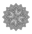 mandala decorative floral or herbal pattern vector image