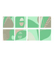 set fun hand drawn colorful shapes doodle vector image