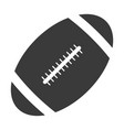oval ball for playing rugby american football game vector image vector image