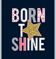 magical icons print design with slogan vector image