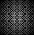 silver leaf wallpaper vector image vector image