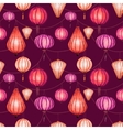 watercolor seamless chinese pattern vector image