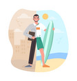rest or work vector image