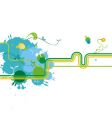 grunge background vector image
