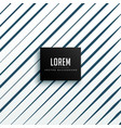 diagonal lines pattern with different width vector image