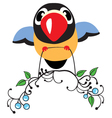 cartoon bird vector image vector image