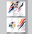 layouts covers design templates vector image