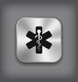 caduceus medical symbol icon vector image vector image