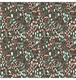 doodle autumn forest seamless pattern vector image vector image