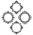 circle frames vector image