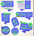 modern badges stickers and labels collection 2 vector image vector image