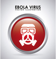 ebola design vector image