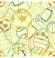 sports seamless pattern vector image