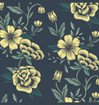 floral background pattern vector image vector image