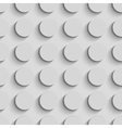 seamless circle pattern soft background vector image vector image