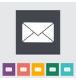 envelope icon vector image