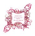 floral background vector image
