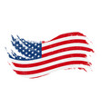 national flag of the united states america vector image vector image