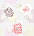 cute pastel spring floral patt vector image vector image