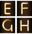 fireshow font vector image