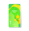 web template dynamical colorful gradient abstract vector image