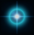 creative concept set of glow light effect stars vector image vector image