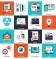 design and development vector image vector image